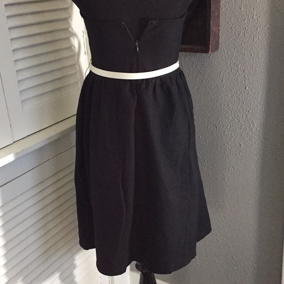 Toska Vintage strapless black dress - Picture 5 of 7